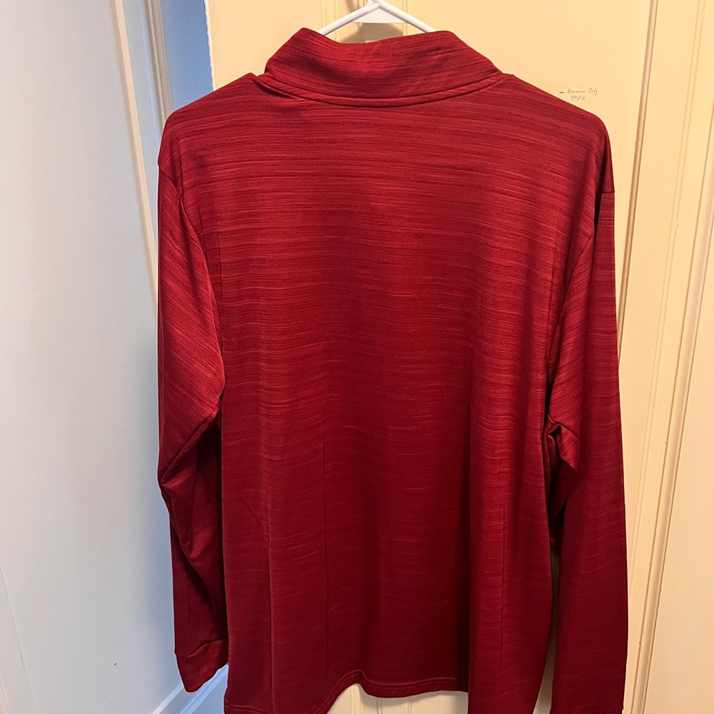 Nike Red Pullover Quarter-Zip - image 3